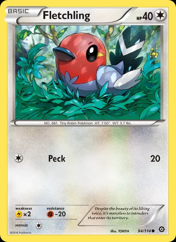 Fletchling 94/114 from Steam Siege