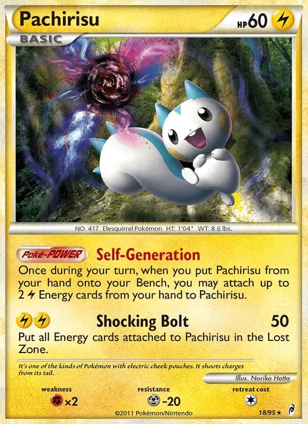 Pachirisu 18/95 from Call of Legends