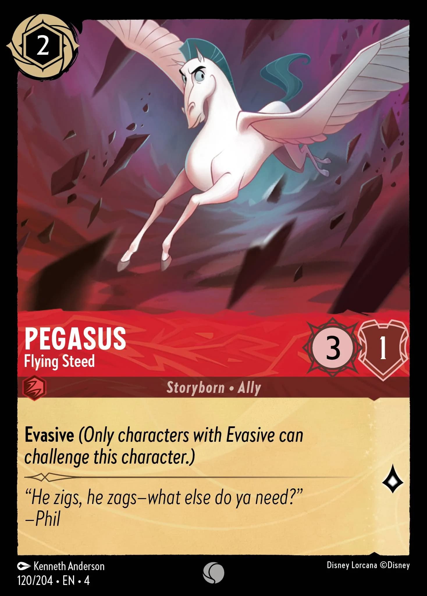 Pegasus - Flying Steed 120/204 from Ursula's Return
