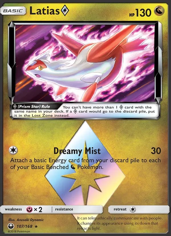 Latias ◇ 107/168 from Celestial Storm