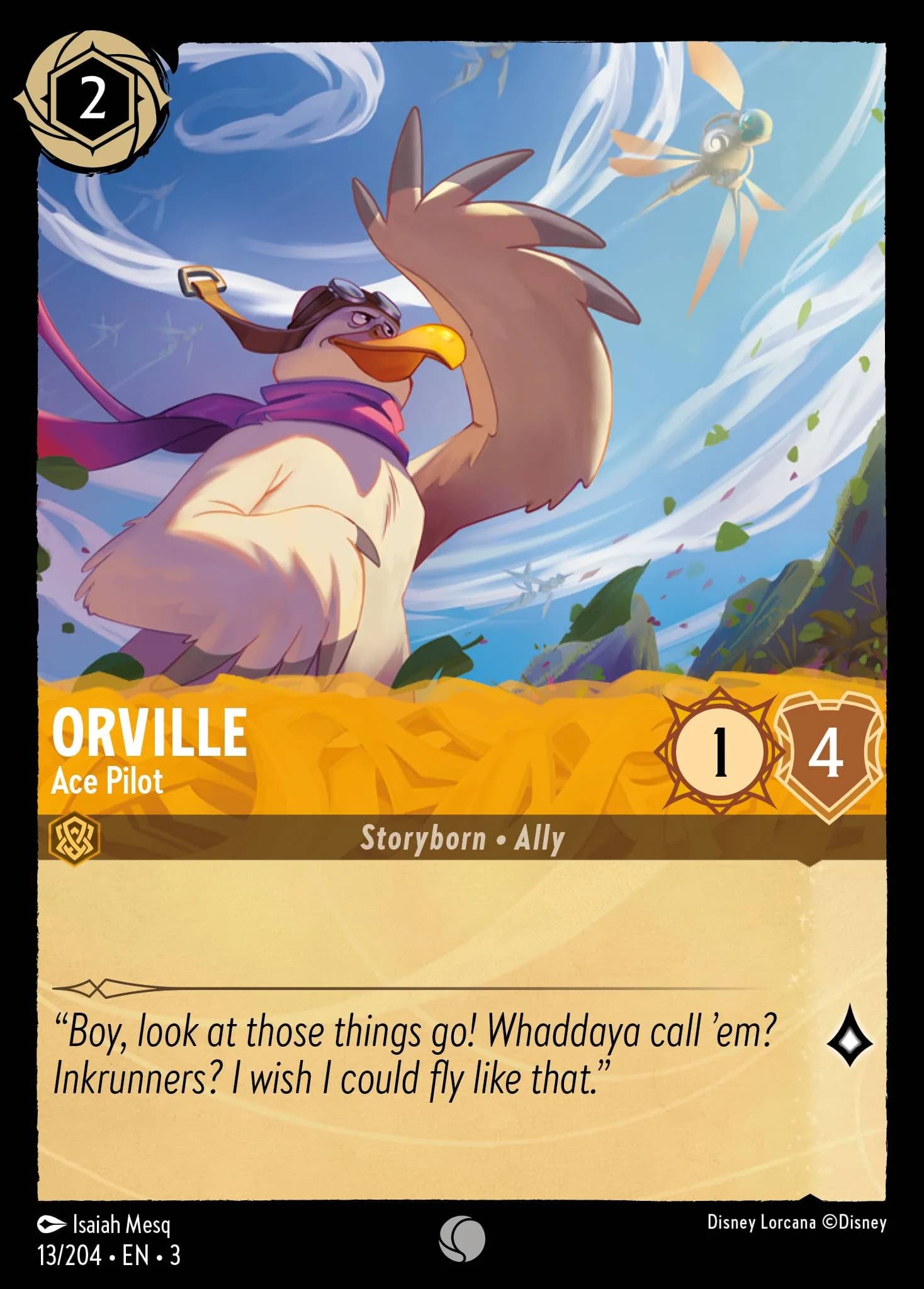 Orville - Ace Pilot 13/204 from Into the Inklands