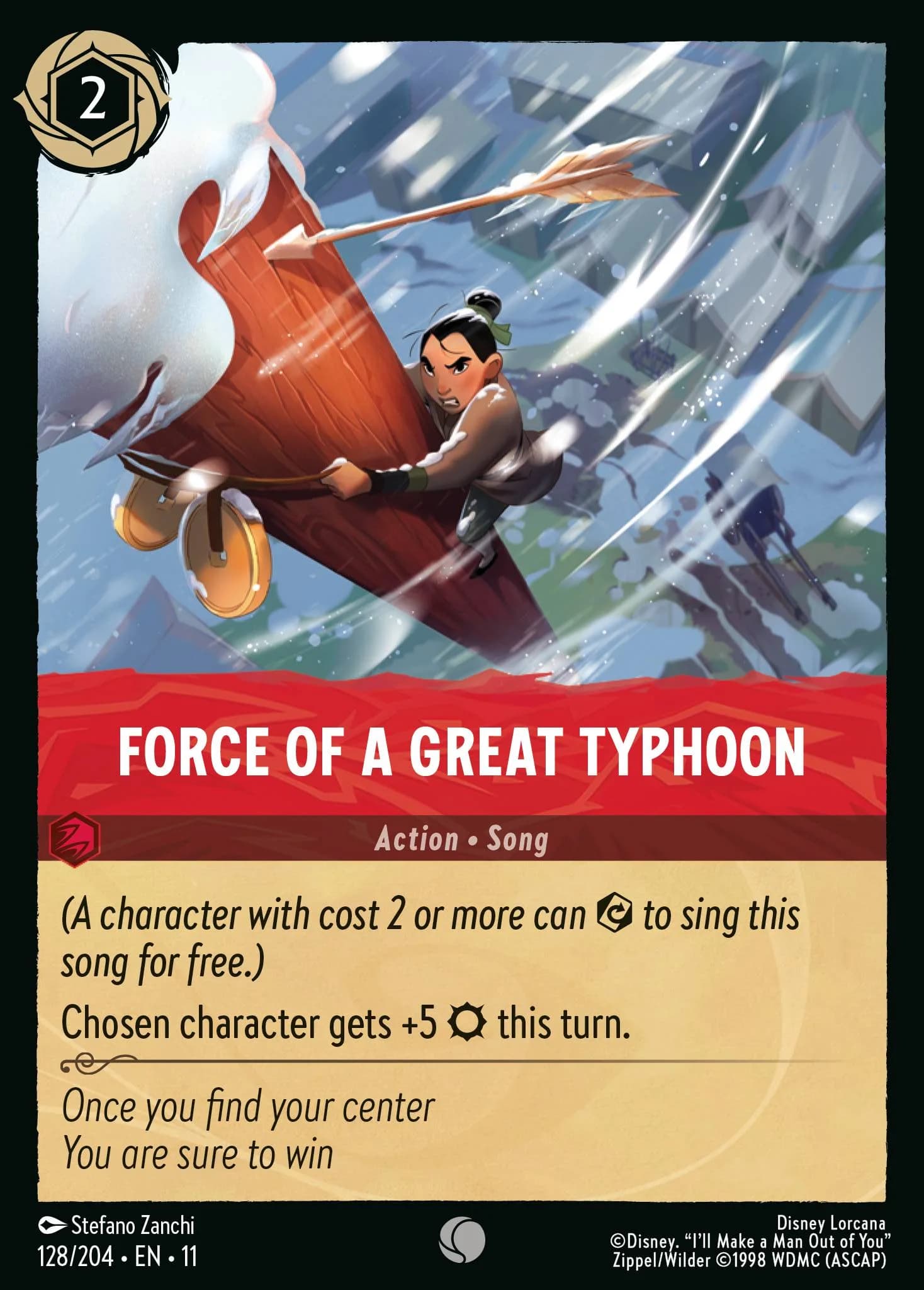 Force of a Great Typhoon 128/204 from Winterspell