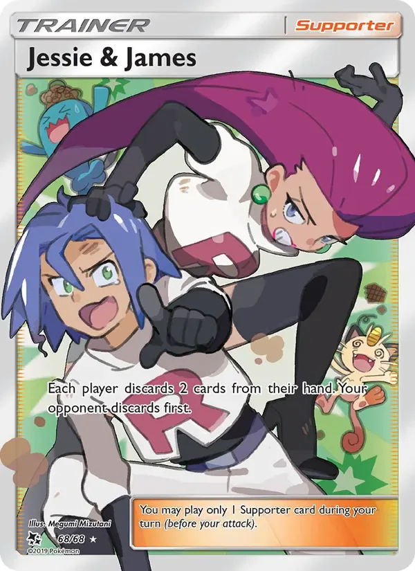 Jessie & James 68/68 from Hidden Fates
