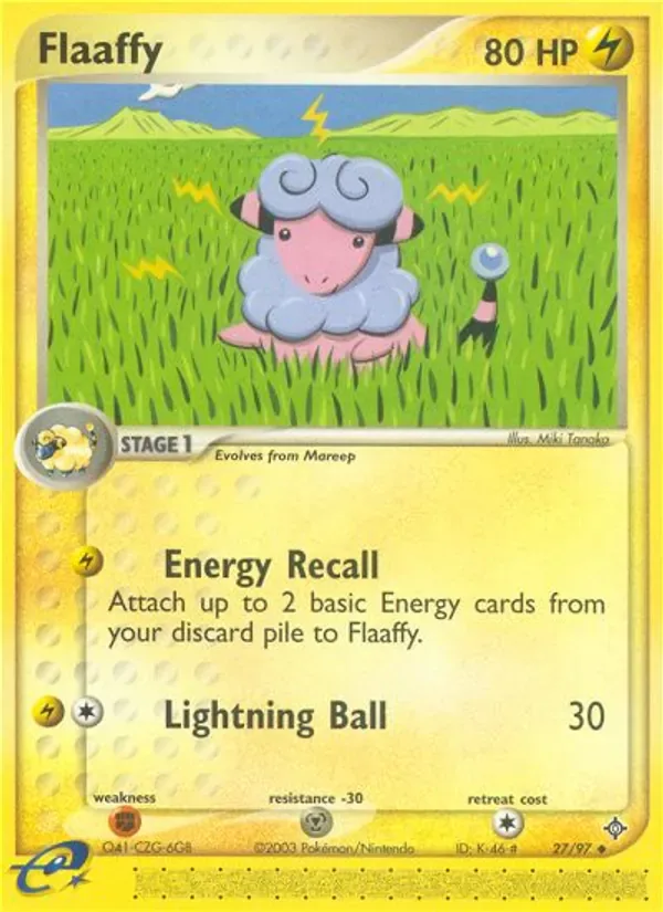 Flaaffy 27/97 from EX Dragon