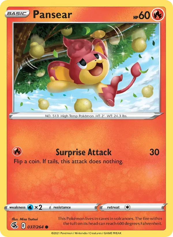 Pansear 37/264 from Fusion Strike