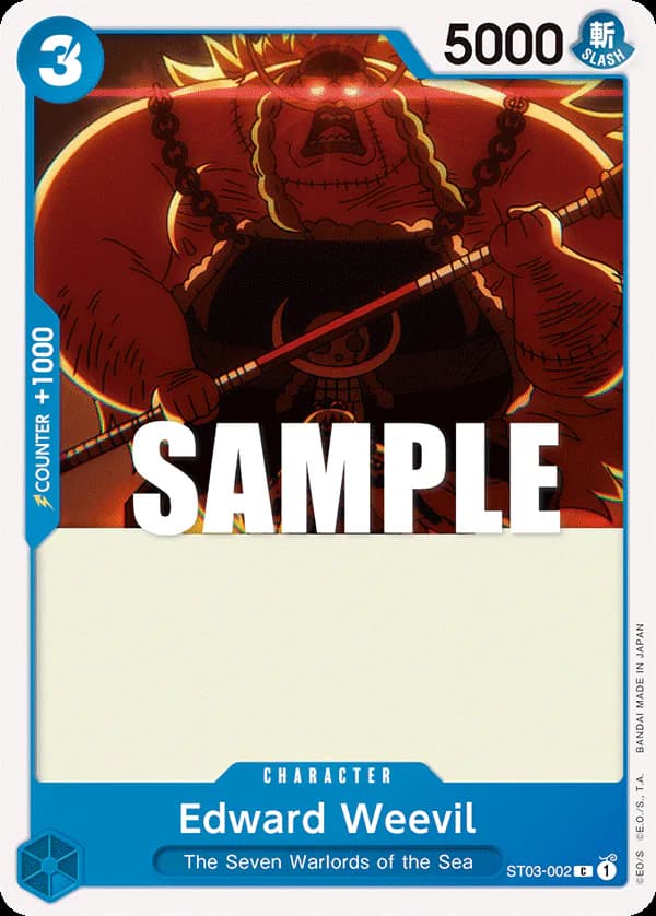 Edward Weevil ST03-002 Standard printing