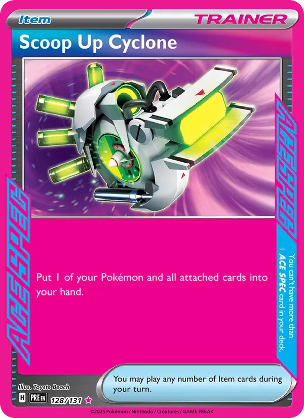 Scoop Up Cyclone 128/131 from Prismatic Evolutions