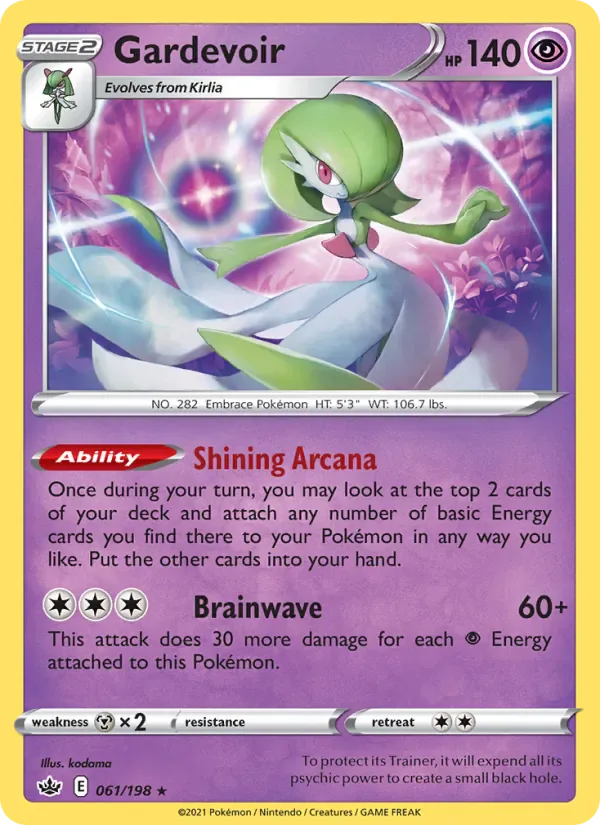 Gardevoir 61/198 from Chilling Reign