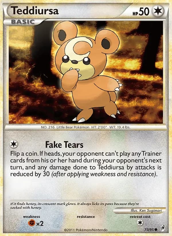 Teddiursa 73/95 from Call of Legends
