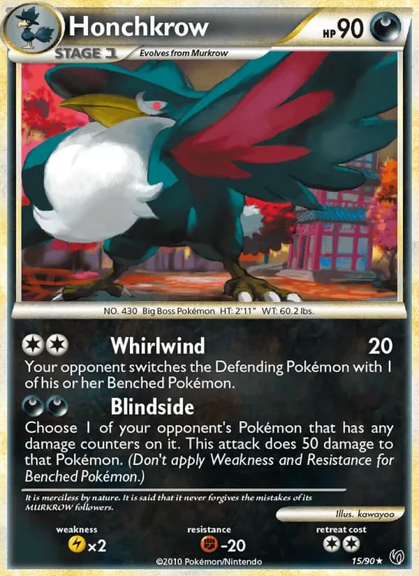 Honchkrow 15/90 from Undaunted