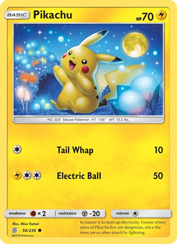 Pikachu 56/236 from Unified Minds
