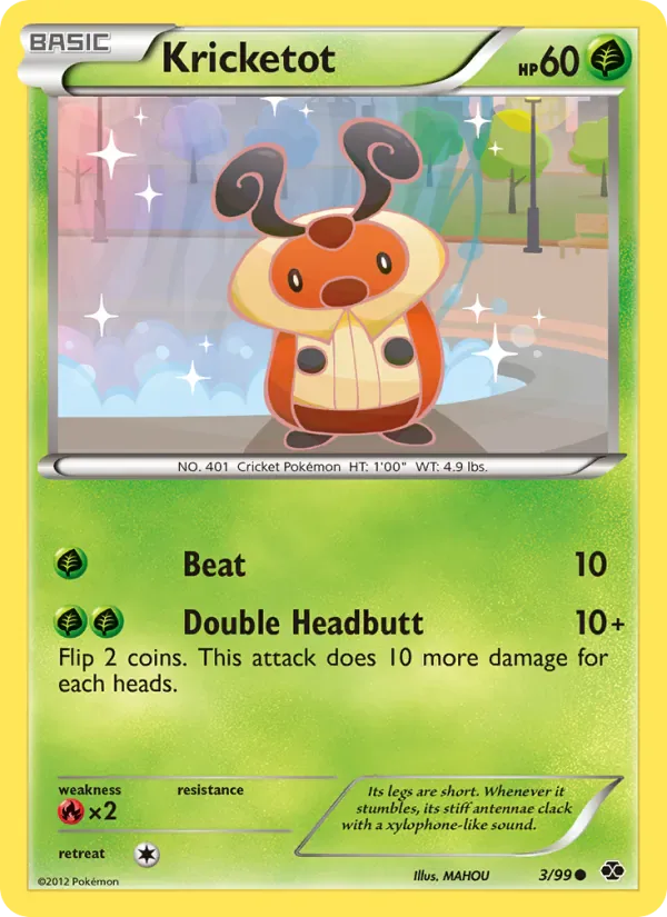 Kricketot 3/99 from Next Destinies