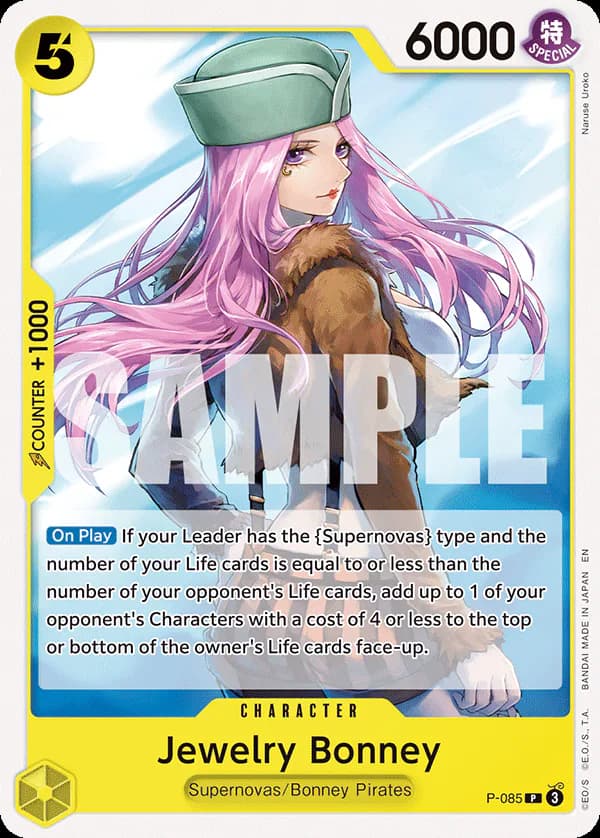 Jewelry Bonney P-085 Official alternate printing r2