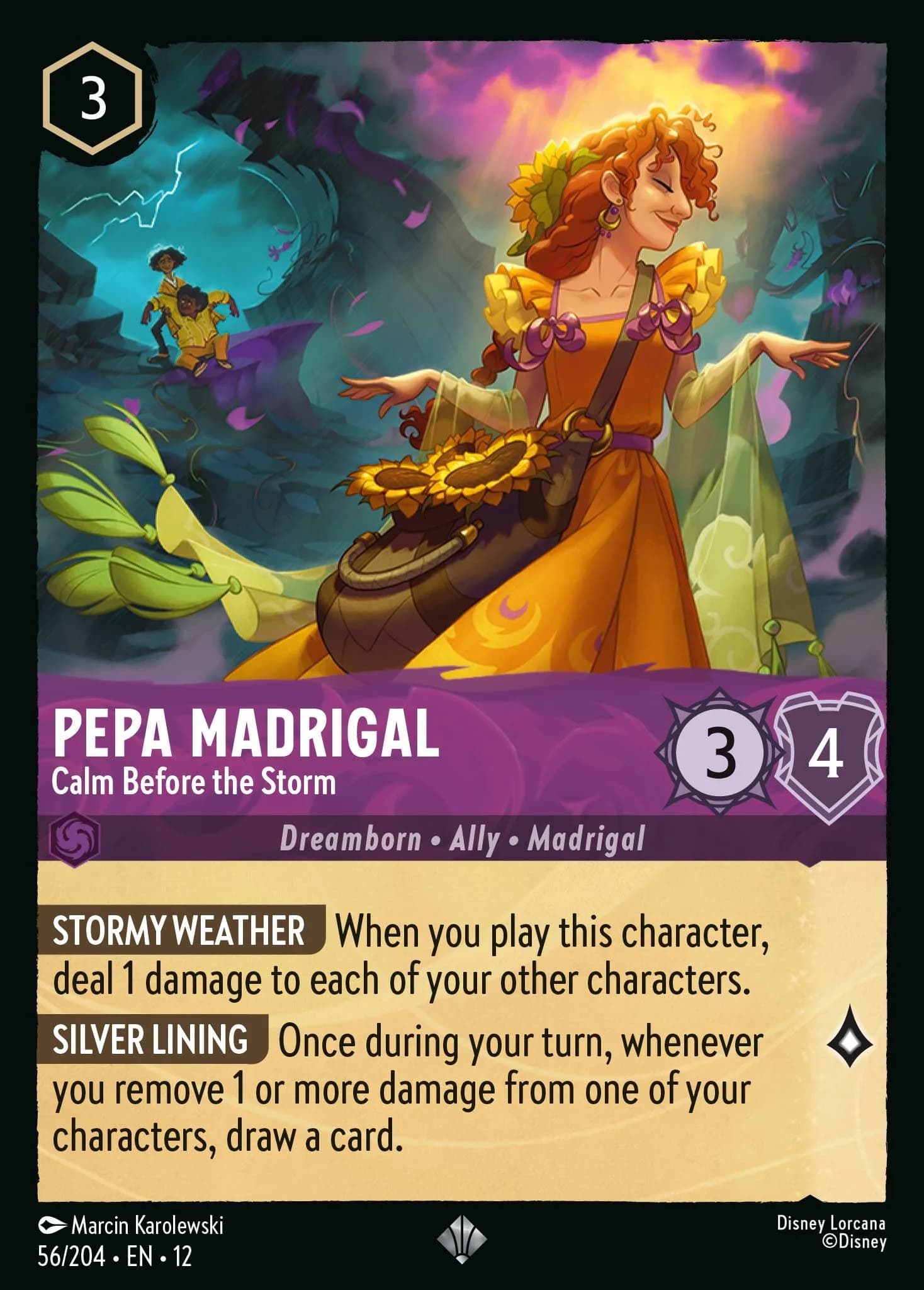 Pepa Madrigal - Calm Before the Storm 56/204 from Wilds Unknown