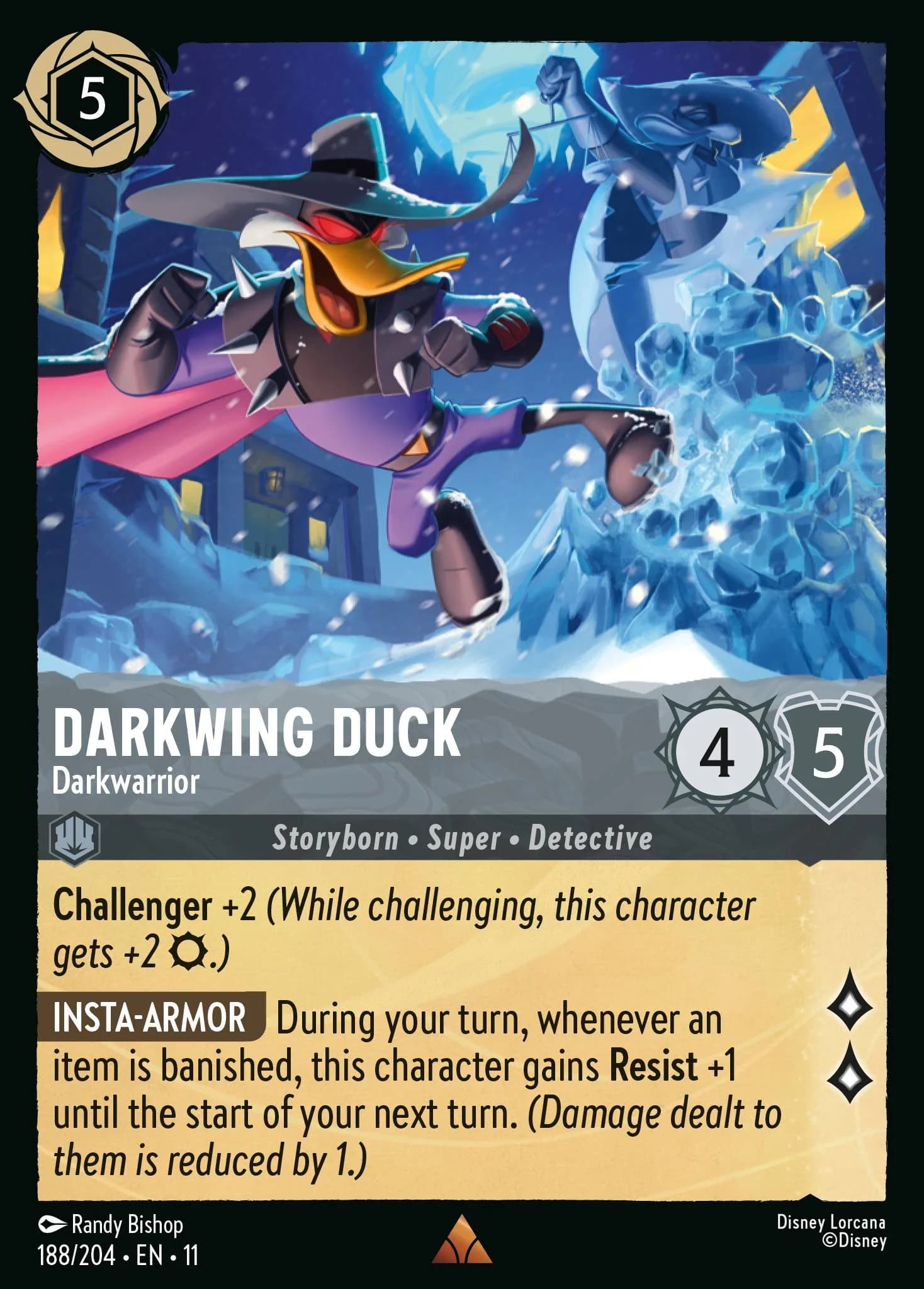 Darkwing Duck - Darkwarrior 188/204 from Winterspell