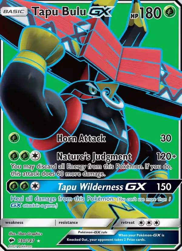 Tapu Bulu GX 130/147 from Burning Shadows