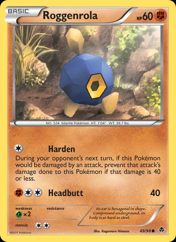 Roggenrola 49/98 from Emerging Powers