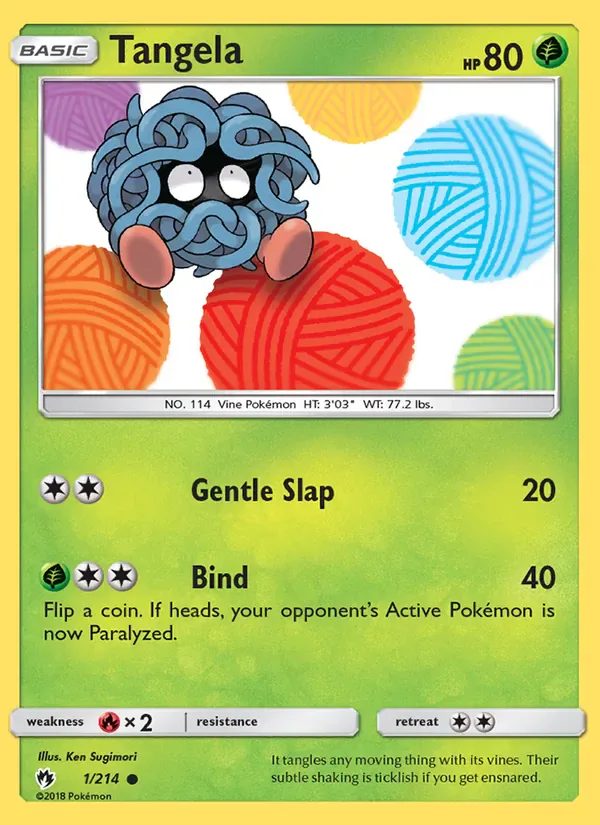 Tangela 1/214 from Lost Thunder