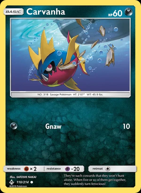 Carvanha 110/214 from Unbroken Bonds