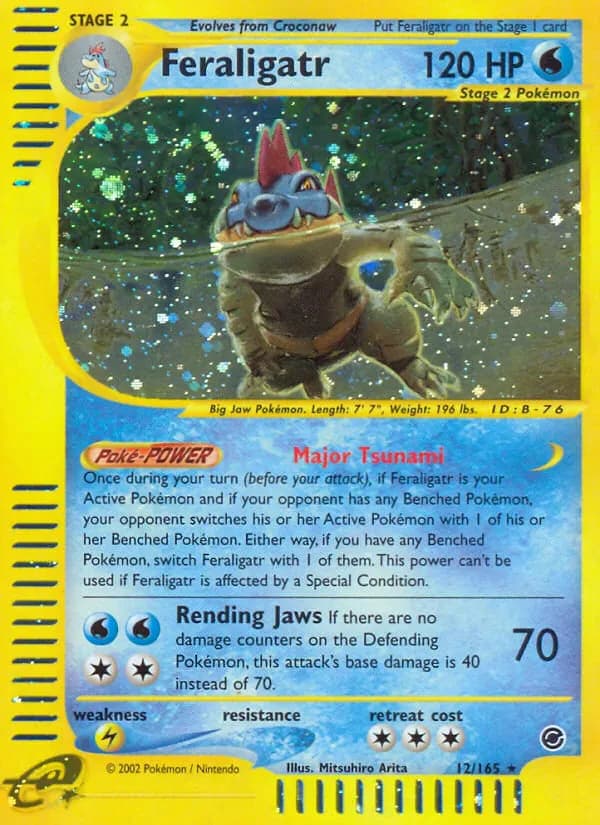 Feraligatr 12/165 from Expedition Base Set