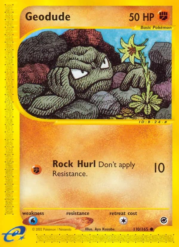Geodude 110/165 from Expedition Base Set