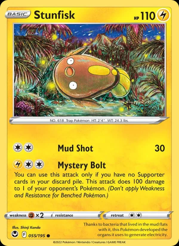 Stunfisk 055/195 from Silver Tempest