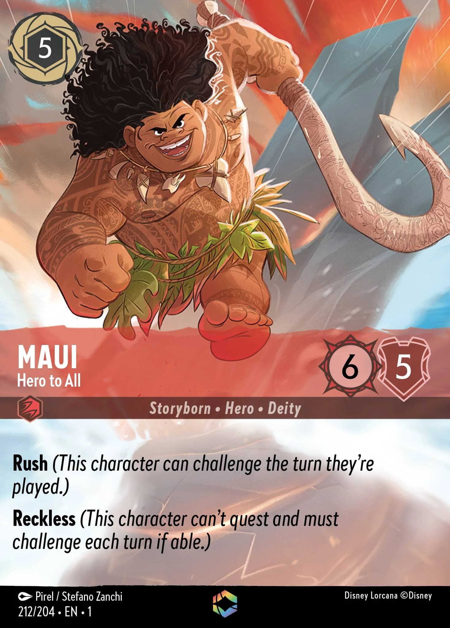 Maui - Hero to All 212/204 from The First Chapter