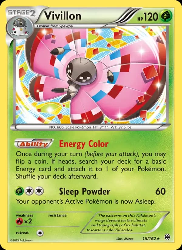 Vivillon 15/162 from BREAKthrough