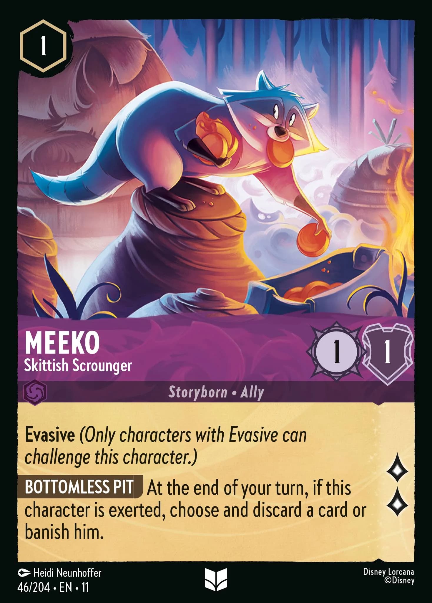 Meeko - Skittish Scrounger 46/204 from Winterspell
