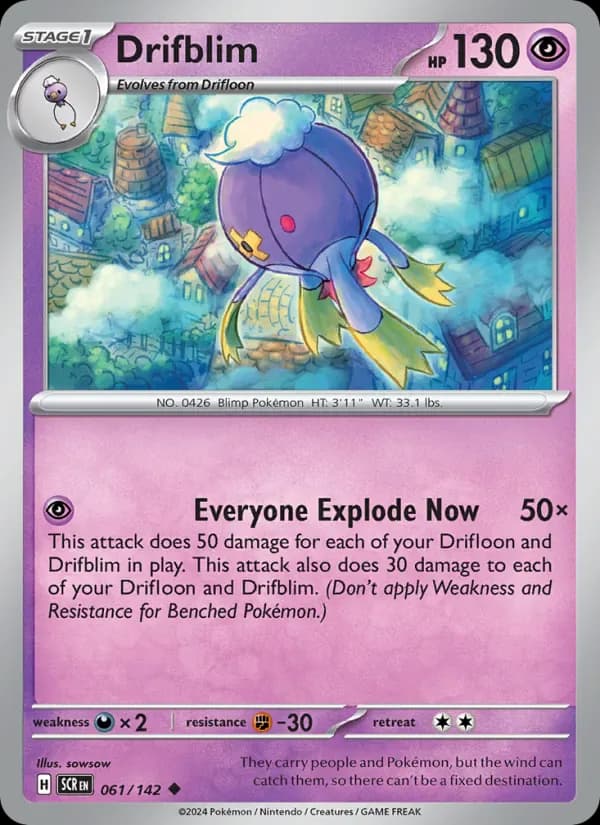 Drifblim 061/142 from Stellar Crown