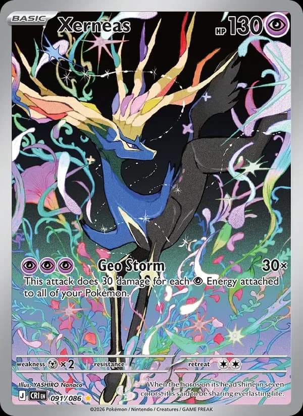 Xerneas 091/86 from Chaos Rising
