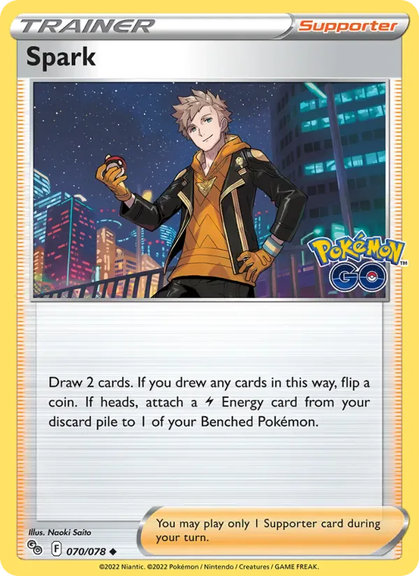 Spark 070/78 from Pokemon GO