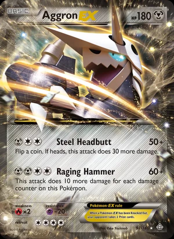 Aggron EX 93/160 from Primal Clash