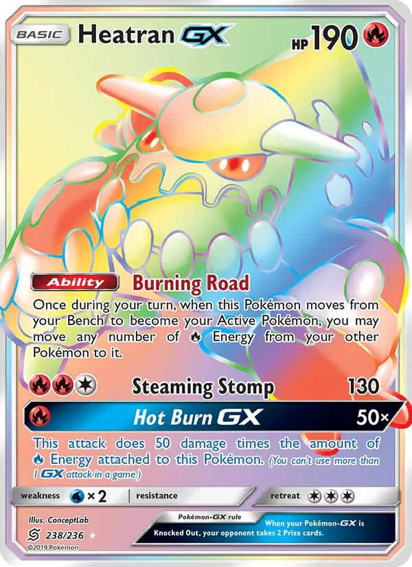 Heatran GX 238/236 from Unified Minds