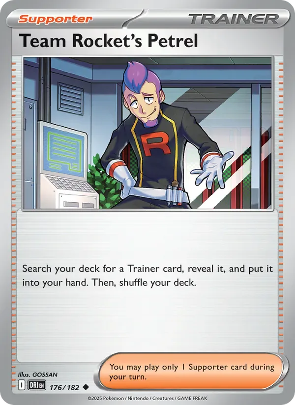 Team Rocket's Petrel 176/182 from Destined Rivals