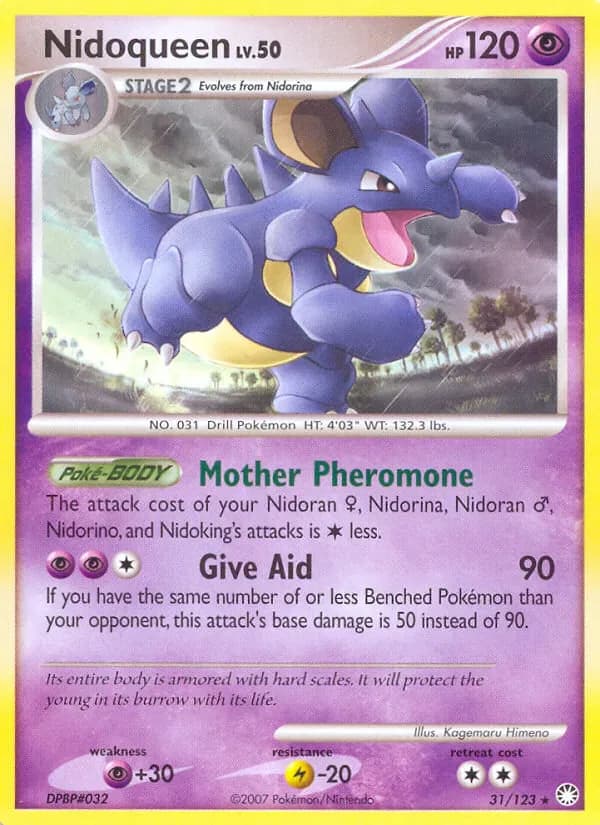 Nidoqueen 31/123 from Mysterious Treasures