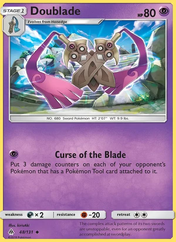 Doublade 48/131 from Forbidden Light