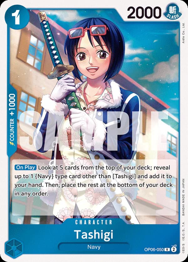 Tashigi OP06-050 Standard printing