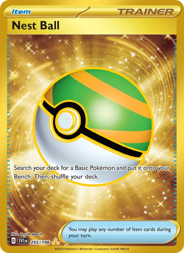 Nest Ball 255/198 from Scarlet & Violet Base Set