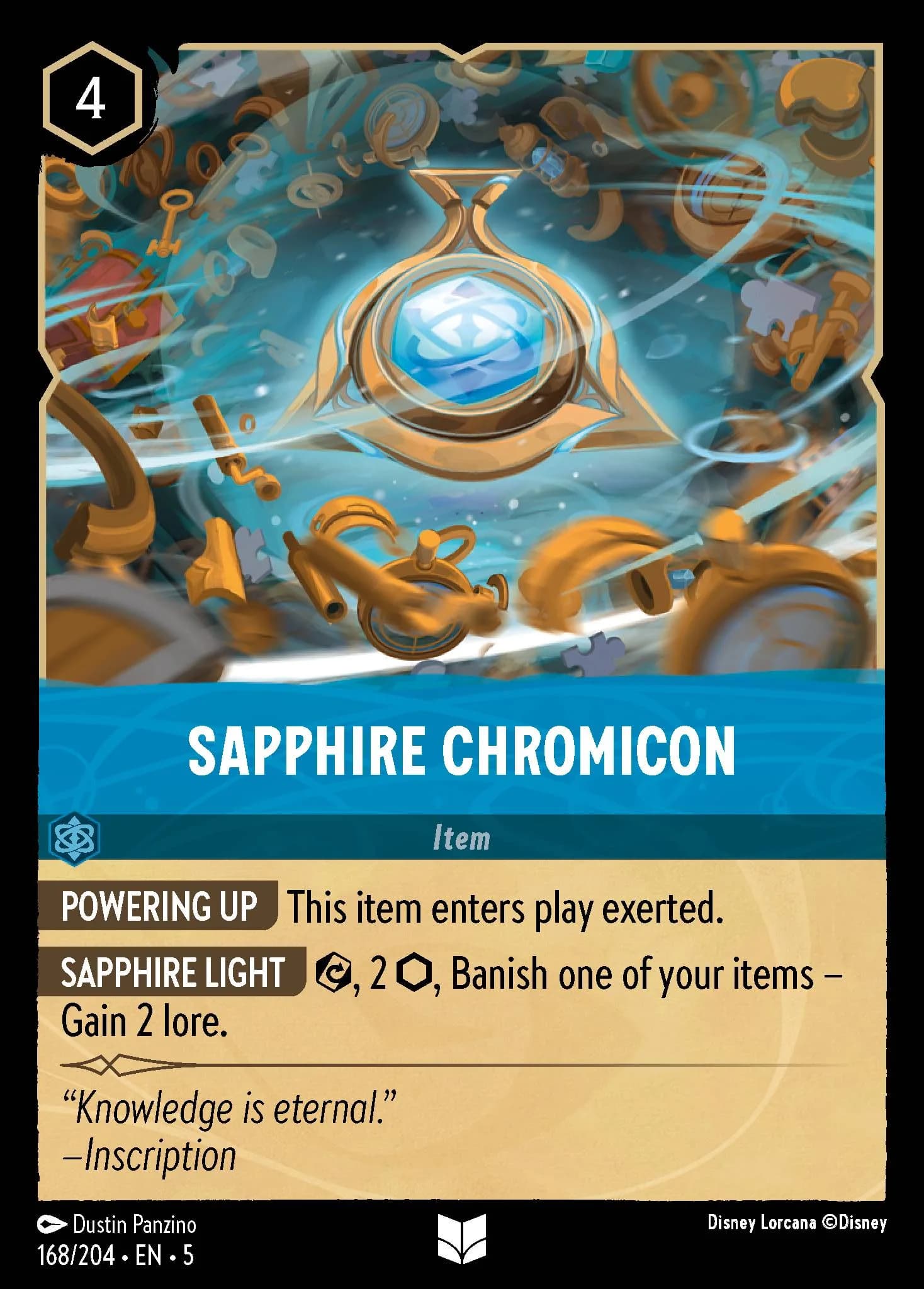 Sapphire Chromicon 168/204 from Shimmering Skies