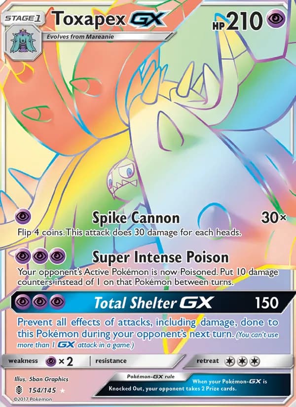 Toxapex GX 154/145 from Guardians Rising