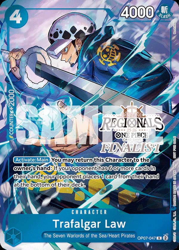 Trafalgar Law OP07-047 Official alternate printing 3