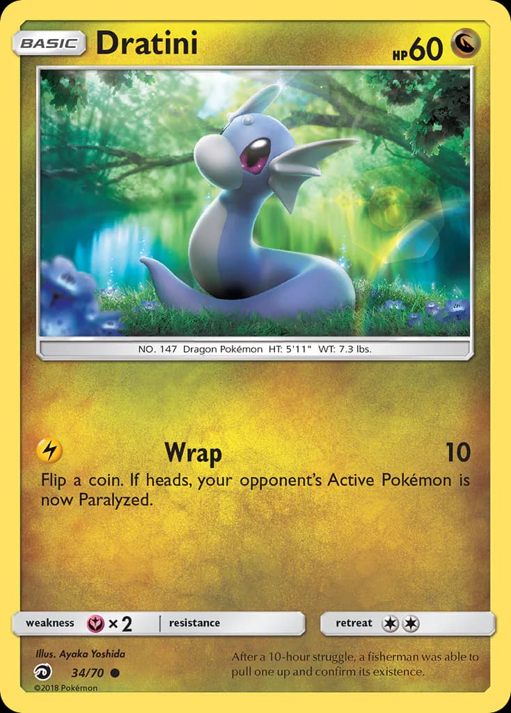 Dratini 34/70 from Dragon Majesty