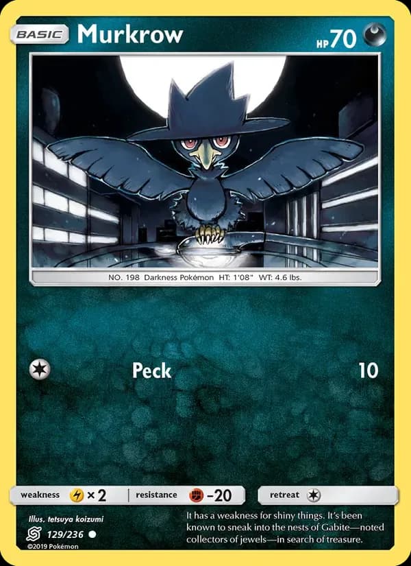 Murkrow 129/236 from Unified Minds
