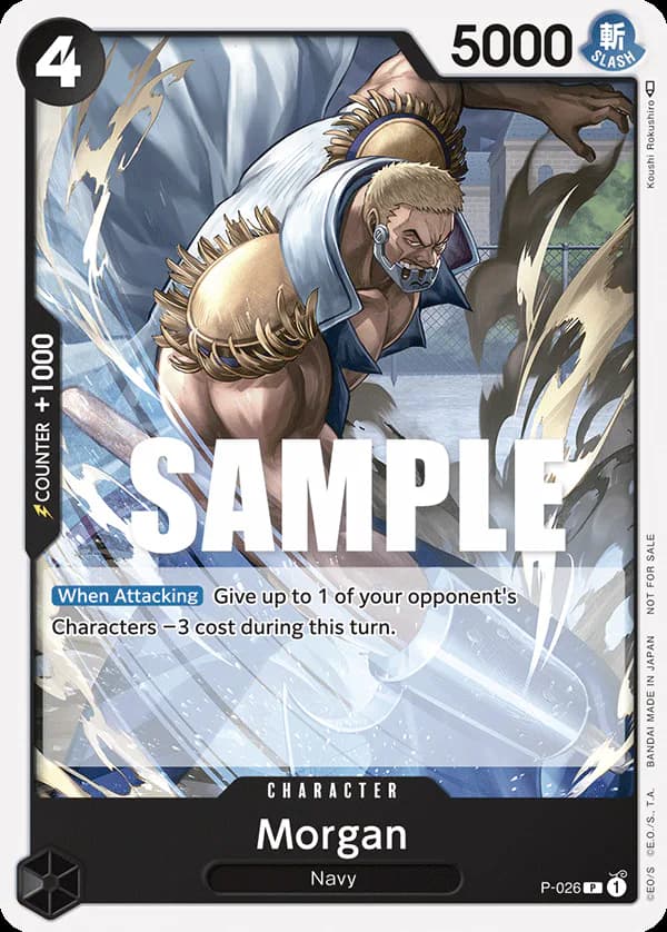 Morgan P-026 Standard printing