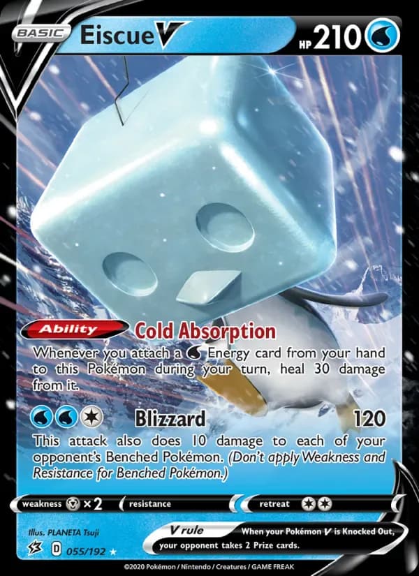 Eiscue V 55/192 from Rebel Clash