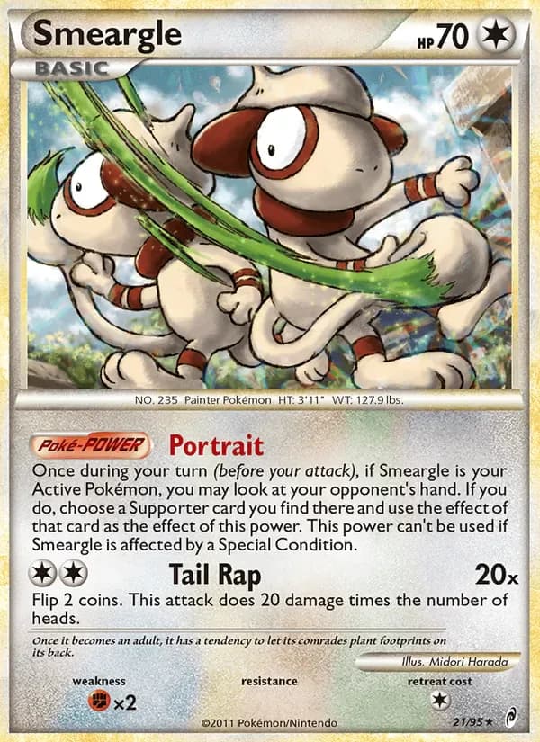 Smeargle 21/95 from Call of Legends