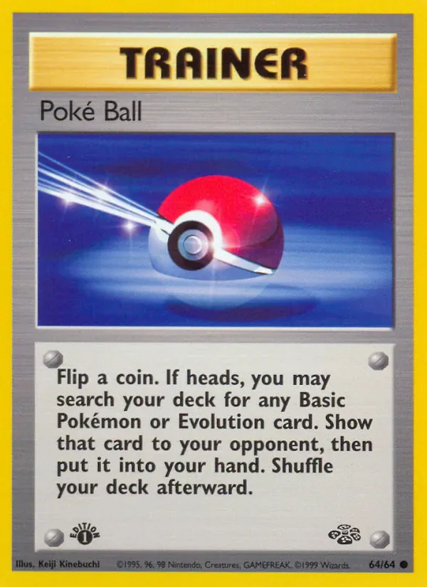 Poké Ball 64/64 from Jungle