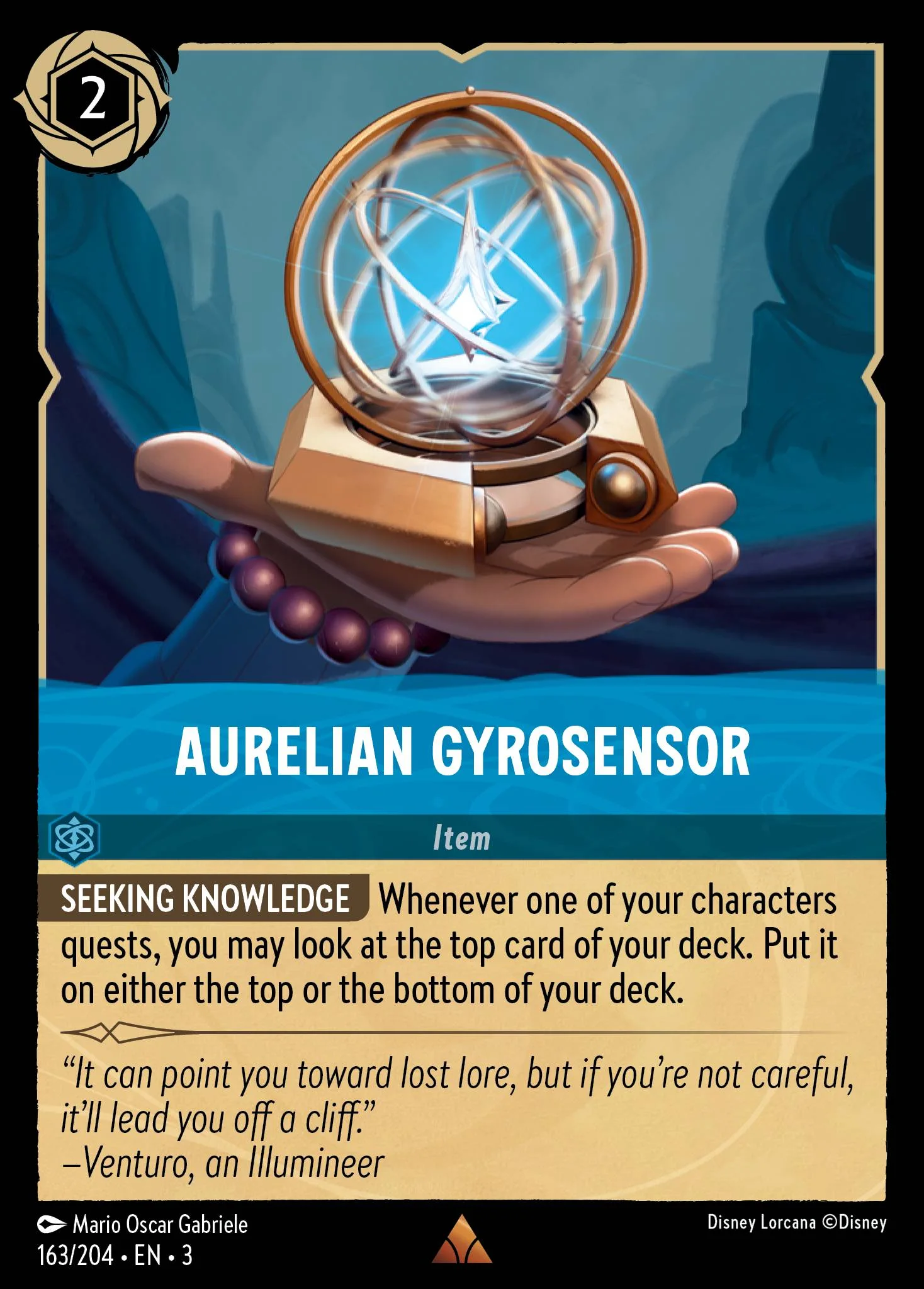 Aurelian Gyrosensor 163/204 from Into the Inklands