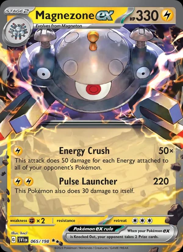 Magnezone ex 065/198 from Scarlet & Violet Base Set
